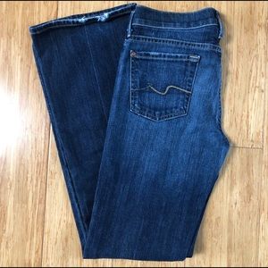 7 FAM Women’s Bootcut Jeans Size 26